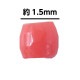 �������ӡ��� ���꡼���å� 1.5mm 3�ܡ�1�ܤ�������45cm�˥��ѥå������ �þ� �����ɥӡ��� ��� �ϥ�ɥᥤ�� ���饹 �ӡ��� �ԥ��� ������ �ͥå��쥹 ���������꡼