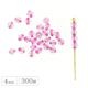 �����ҥ�󥭥�4�̡ۥ������ӡ��� �������� �����Х� 300�� 4mm ���ꥢ �ԥ󥯥��ꥹ����ߥԥ󥯥饤�� �Х������� ���饹�ӡ��� �ѡ��� ���������꡼ �ϥ�ɥᥤ�� ��� ���饹 �ӡ���