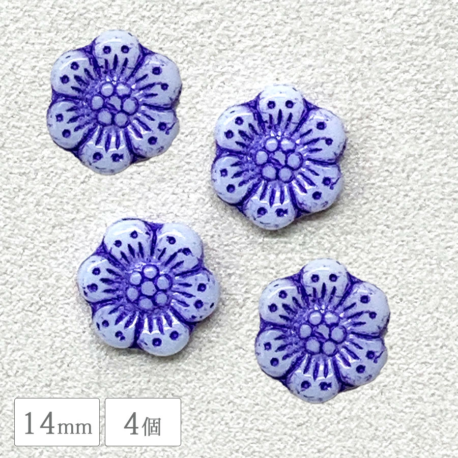 �������ӡ��� �ץ�� 14mm 4�� �ۥ磻��&�Х�����å� �� �ե� �� �ϥ�ɥᥤ�� ��� ���� �ԥ��� �ͥå��쥹 ������ ���饹 �ӡ��� �ѡ��� ���饹�ӡ��� ���������꡼