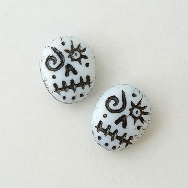 �������ӡ��� �ե��ˡ��ե����� �ۥ磻�ȡ��֥�å� 16��13mm 2�� �ץ쥹�ȥӡ��� �ϥ�ɥᥤ�� ��� ���� �ԥ��� �ͥå��쥹 ������ ���饹 �ӡ��� �ѡ��� ���饹�ӡ��� ���������꡼ ���� �������� �������� �ɥ��� ���Ф�