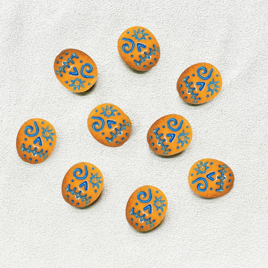 �������ӡ��� �ե��ˡ��ե����� ����󥸡��֥롼 16��13mm 2�� �ץ쥹�ȥӡ��� �ϥ�ɥᥤ�� ��� ���� �ԥ��� �ͥå��쥹 ������ ���饹 �ӡ��� �ѡ��� ���饹�ӡ��� ���������꡼ ���� �������� �������� �ɥ��� ���Ф�