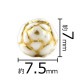 �������ӡ��� ������ ��7��7.5mm 10�� ���硼���ۥ磻�ȡߥ�����ɥ饤�� �� �ե� �ϥ�ɥᥤ�� ��� ���� �ԥ��� �ͥå��쥹 �Ǻ� ���� �ѡ��� ���饹 �ӡ��� ���������꡼