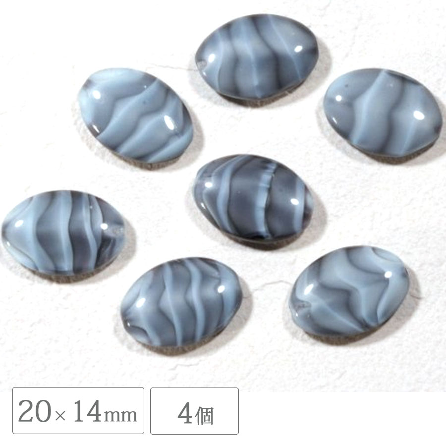 �������ӡ��� �ե�åȥ����Х� 20��14mm 4�� �ࡼ�󥷥㥤��֥롼���졼 �ץ쥹�ȥӡ��� �ϥ�ɥᥤ�� ��� ���� �ԥ��� �ͥå��쥹 ������ ���饹 �ӡ��� �ѡ��� ���饹�ӡ��� ���������꡼