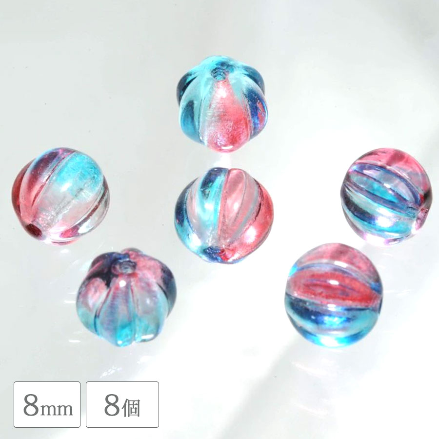 �������ӡ��� �ѥ�ץ��� �Хߥ塼�����᥸���� 8mm 8�� �ץ쥹�ȥӡ��� �ϥ�ɥᥤ�� ��� ���� �ԥ��� �ͥå��쥹 ������ ���饹 �ӡ��� �ѡ��� ���饹�ӡ��� ���������꡼