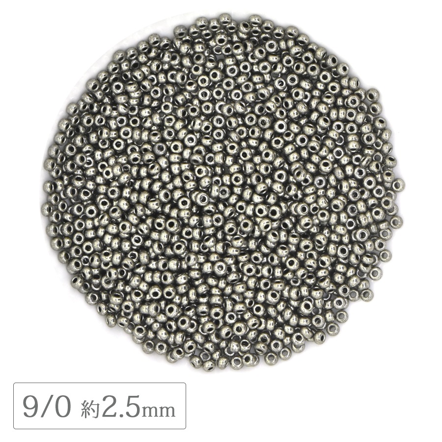 �������ӡ��� �������� �᥿��å����졼 9/0 ��2.5mm 5g/40g/500g �����ɥӡ��� �ϥ�ɥᥤ�� ��� ���� �ԥ��� �ͥå��쥹 ������ ���饹 �ӡ��� �ѡ��� ���饹�ӡ��� ���������꡼