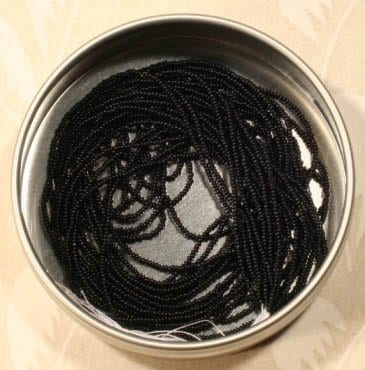 �������ӡ��� ��������˾�16/0���̤� �֥�å��ڥ����ɥӡ���/��������/16/0����1.3mm�ˡ�