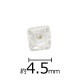 �������ӡ��� �ʥĥ� �����Х� ���ꥹ���� 10�� 10��4.5mm �ϥ�ɥᥤ�� ��� ���� �ԥ��� �ͥå��쥹 �Ǻ� ���� ���������饹 �ӡ��� �ѡ��� ���饹�ӡ��� ���������꡼