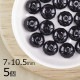 �ڥ����ȥ�åȡۥ������ӡ��� �ܥ��󥫥å� ���� �����å� ��7��10.5mm 5�� �֥�å� �ϥ�ɥᥤ�� ��� ���� �ԥ��� �ͥå��쥹 ���������饹 �ӡ��� �ѡ��� ���饹�ӡ��� ���������꡼
