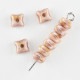 �������ӡ��� ���ꥪ�� ��4.3mm 10�� ���硼���ۥ磻�ȥԥ� �� ������ ��� �ϥ�ɥᥤ�� ���饹 �ӡ��� �ԥ��� ������ �ͥå��쥹 ���������꡼