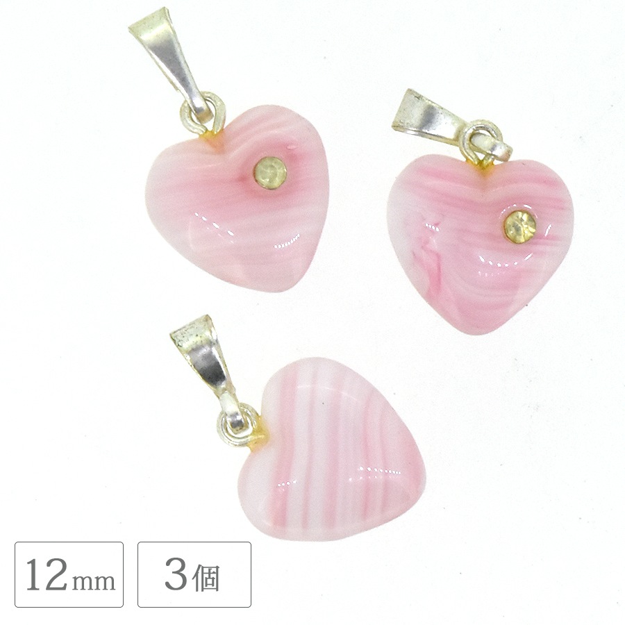 �ϡ��ȷ����饹�ӡ������㡼�� 3�� 12mm �ԥ󥯥ޡ��֥� ���ꥹ������ �Х������� �ϡ��� ���å� ���㡼�� �ͥå��쥹 �ԥ��� ������ ��� �ϥ�ɥᥤ�� ����