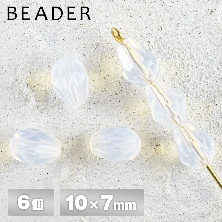 �������ӡ��� FP �ɥ��å� 10��7mm 6�� �ۥ磻�ȥ��ѡ��� ������ �ե������ݥ�å��� �ϥ�ɥᥤ�� ��� ���饹 �ӡ��� �ԥ��� �ͥå��쥹 �ѡ��� ���� ���������꡼ �ƥ����ɥ��å�