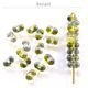 �������ӡ��� �ե���ե������� �ޥ��奢���꡼�� 3.2��6.5mm �ӡ��� �ѡ��� �ե���ե����� ���饹�ӡ��� �����ɥӡ��� ���������꡼ �ϥ�ɥᥤ�� ��� ���� ���� �Ǻ� �ԥ���