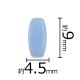 �ڤޤȤ��㤤����ۥ������ӡ��� �ѷ� �ʥĥ� 50�� 9��4.5mm �����Х� ���ѥå��֥롼 ��� �ϥ�ɥᥤ�� ���饹 �ӡ��� �ԥ��� ������ �ͥå��쥹 ���������꡼