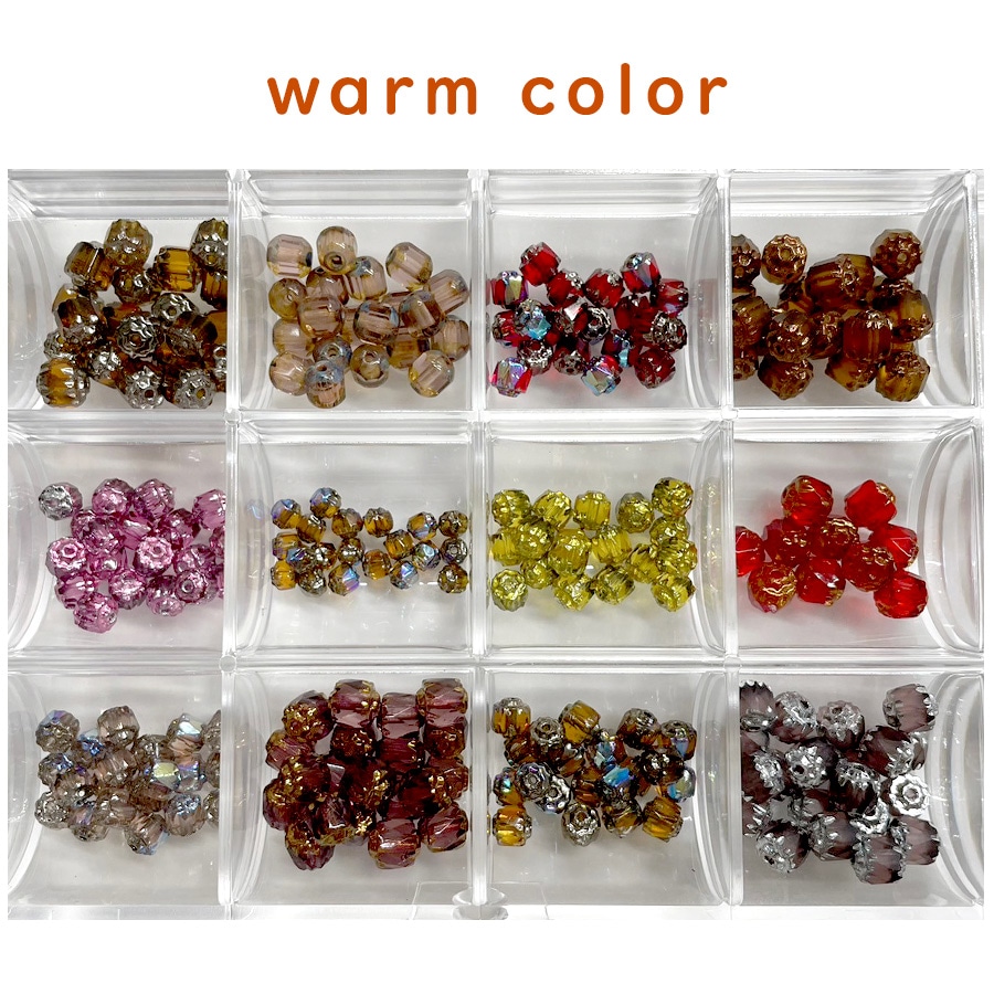 大人気 【ダブルフェイスセット】【ウォームカラー】【4.5. 6mm】【3