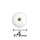�������ӡ��� �ʥĥ� �����Х� 30�� 6��4mm ���硼���ۥ磻�� �ϥ�ɥᥤ�� ��� ���饹 �ӡ��� �ԥ��� �ͥå��쥹 �ѡ��� ���� ���������꡼