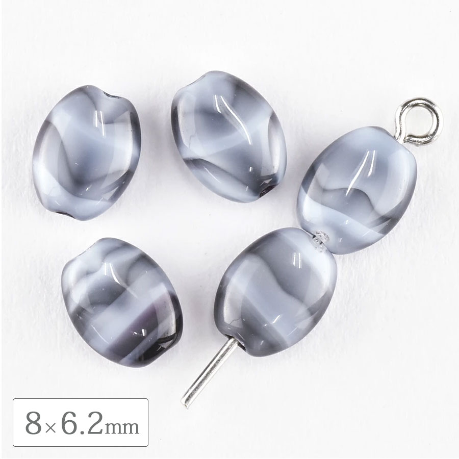 �������ӡ��� �ե�åȥ����Х� �ʥĥ� 8��6.2mm 5�� �ޡ��֥�֥롼���졼 �ϥ�ɥᥤ�� ��� ���� �ԥ��� �ͥå��쥹 ������ ���饹 �ӡ��� �ѡ��� ���饹�ӡ��� ���������꡼