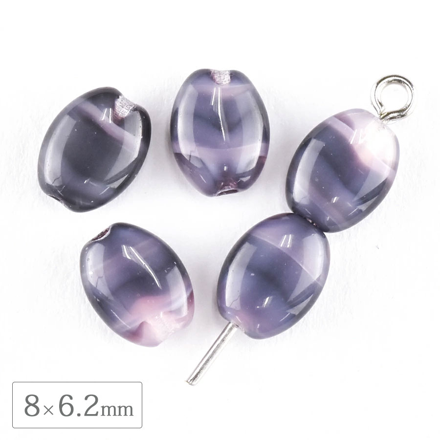 �������ӡ��� �ե�åȥ����Х� �ʥĥ� 8��6.2mm 5�� �ޡ��֥�ԥ󥯥��졼 �ϥ�ɥᥤ�� ��� ���� �ԥ��� �ͥå��쥹 ������ ���饹 �ӡ��� �ѡ��� ���饹�ӡ��� ���������꡼