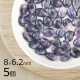 �������ӡ��� �ե�åȥ����Х� �ʥĥ� 8��6.2mm 5�� �ޡ��֥�ԥ󥯥��졼 �ϥ�ɥᥤ�� ��� ���� �ԥ��� �ͥå��쥹 ������ ���饹 �ӡ��� �ѡ��� ���饹�ӡ��� ���������꡼