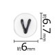 �ڥ����ȥ�åȡۥ���ե��٥å� V �ܥ��� ���硼���ۥ磻�� 5�� 6��6.7mm �������� �ϥ�ɥᥤ�� ��� ���� �֥쥹��å� �ߥ��� �Ǻ� ���� ���������饹 �ӡ��� �ѡ��� �������ӡ��� ���饹�ӡ��� ���������꡼