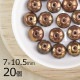 �ڤޤȤ��㤤����ۥ������ӡ���  �ܥ��󥫥å� ��7��10.5mm 20�� ���� �����åȡߥ֥��� �֥�å� �ϥ�ɥᥤ�� ��� ���� ���������饹 �ӡ��� �ѡ��� ���饹�ӡ��� ���������꡼