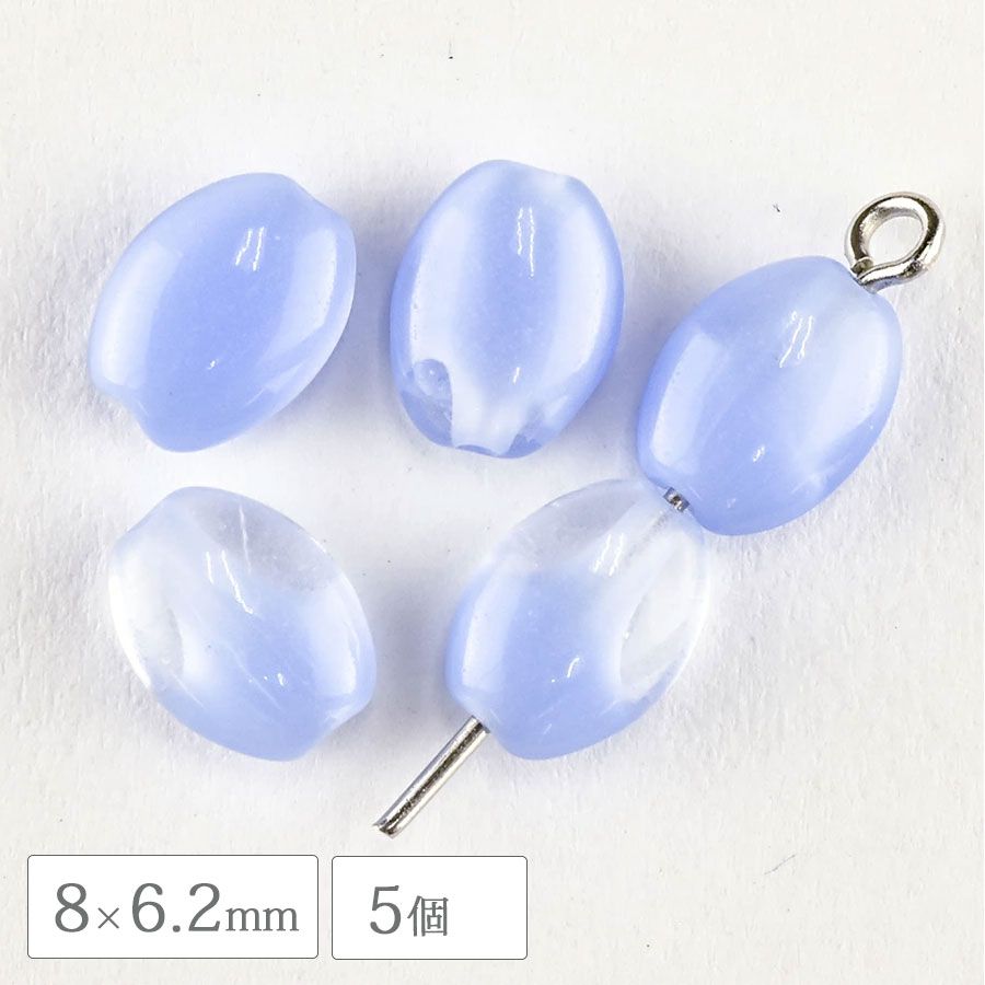 �������ӡ��� �ե�åȥ����Х� �ʥĥ� 8��6.2mm 5�� �ޡ��֥�饤�ȥ֥롼 �ϥ�ɥᥤ�� ��� ���� �ԥ��� �ͥå��쥹 ������ ���饹 �ӡ��� �ѡ��� ���饹�ӡ��� ���������꡼