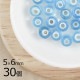 �ڴ��ָ���SALE�ۥ���ɥӡ��� ��� �饤�ȥ֥롼 ��6��7mm 30�� �ķ� �ϥ�ɥᥤ�� ��� ���� ���� �Ǻ� ���饹 �ӡ��� �ѡ��� ���������꡼