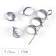 �������ӡ��� �ԥå� ��7��5mm 15�� ����С�AB �ץ쥹�� �ϥ�ɥᥤ�� ��� ���� �ԥ��� �ͥå��쥹 ���������饹 �ӡ��� �ѡ��� ���饹�ӡ��� ���������꡼