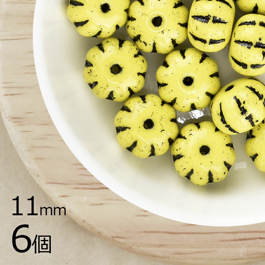 �ڥ����ȥ�åȡۥ������ӡ��� �ѥ�ץ��� �֥�å��ߥ������� ��11mm 6�� ���ܥ��� �ϥ�ɥᥤ�� ��� ���� �ԥ��� �ͥå��쥹 ���������饹 �ӡ��� �ѡ��� ���饹�ӡ��� ���������꡼