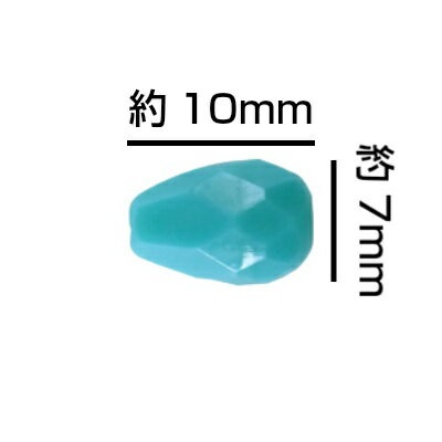 �������ӡ��� �ʥĥ᷿ 3�� 10��7mm ���꡼�󥿡������� �� �֥롼 �ϥ�ɥᥤ�� �Ǻ� ��� ���� ���饹 �ӡ��� �ѡ���  ���饹�ӡ��� ���������꡼