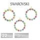 ������ե����� ���� �к� ������ 14�Х������� 1�� 22mm P24-1R �ޥ�����顼 SWAROVSKI �ѡ��� ���������꡼ �ϥ�ɥᥤ�� ��� ���� ���� �Ǻ�