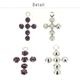 ������ե����� ���� �к� ������ 6�Х����� �� ��35�� 1�� 9��15mm SWAROVSKI �ѡ��� ���������꡼ �ϥ�ɥᥤ�� ��� ���� ���� �Ǻ�