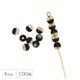 �������ӡ��� �饦��ɷ� 4mm 100�� ����󥸡ߥ֥�å��ϡ��ե����� ���饹 �ӡ��� ��� �ϥ�ɥᥤ�� ���������꡼ ���� �ѡ���