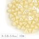 �������ӡ��� �ϡ��եԥ�� ��4��5.8��5.4mm 10�� �ѥ��ƥ륯�꡼�� ���� �ԥ�ߥå� ��� �ϥ�ɥᥤ�� ���饹 �ӡ��� �ԥ��� ������ �ͥå��쥹 ���������꡼