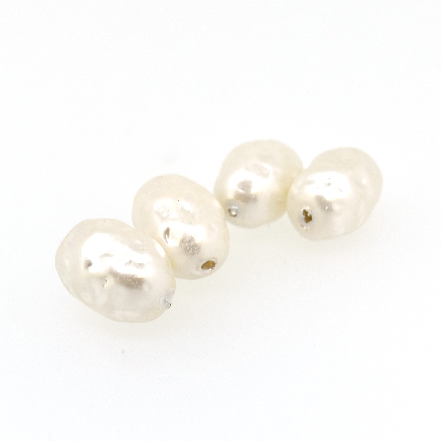 ������ ���饹 �ѡ��� �ӡ��� 12��8mm �Х��å� 4�� �ۥ磻�� �� �ѡ��� ���������꡼ �ϥ�ɥᥤ�� ��� ���� ���� �Ǻ� �֥쥹��å� �ԥ��� ������