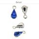 ������ե����� ���� �к� ������ �ɥ��å� ��21�� 2�� 6��3.6mm -1 SWAROVSKI �ѡ��� ���������꡼ �ϥ�ɥᥤ�� ��� ���� ���� �Ǻ�