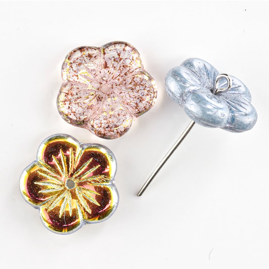 �ڥ������ե� ������ۡڿ������Ӥ��������ۡ�4�ġۥץ쥹�ȥӡ��� �� ��14��14mm �ϥ�ɥᥤ�� ��� ���� �ԥ��� �ͥå��쥹 �ӡ��� �ѡ��� �������ӡ��� ���饹�ӡ��� ���������꡼