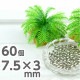 �ӡ��� �ѡ��� �᥿��ӡ��� ���������꡼ 60�� 7.5mm��3mm ����С� �俧 ��� ��°���㡼�� �ͥå��쥹 �֥쥹 �ԥ��� ������ ���㡼�� �ե����奢 ��° �ϥ�ɥᥤ�� ��� �ͥ��� �Ǻ� ����