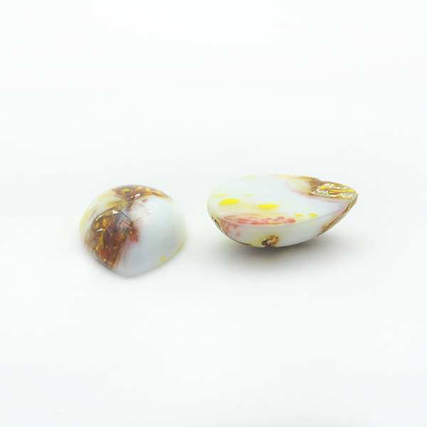 �ڥ����ȥ�åȡۥ������ӡ��� �ϥ�ɥᥤ�� ���ܥ���� �ɥ��å� ������ 18��13mm �ۥ磻��  ���������꡼ �ѡ��� �ϥ�ɥᥤ�� ���饹 �ӡ��� ���