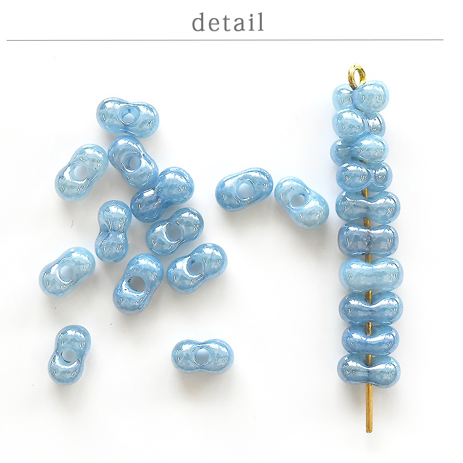 �������ӡ��� �ե���ե������� �������ɥ֥롼 3.2��6.5mm �ӡ��� �ѡ��� �ե���ե����� ���饹�ӡ��� �����ɥӡ��� ���������꡼ �ϥ�ɥᥤ�� ��� ���� ���� �Ǻ� �ԥ���