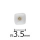 �������ӡ��� �ʥĥ� �����Х� ���硼���ۥ磻�� 30�� 6��3.5mm �ϥ�ɥᥤ�� ��� ���� �ԥ��� �ͥå��쥹 �Ǻ� ���� ���������饹 �ӡ��� �ѡ��� ���饹�ӡ��� ���������꡼