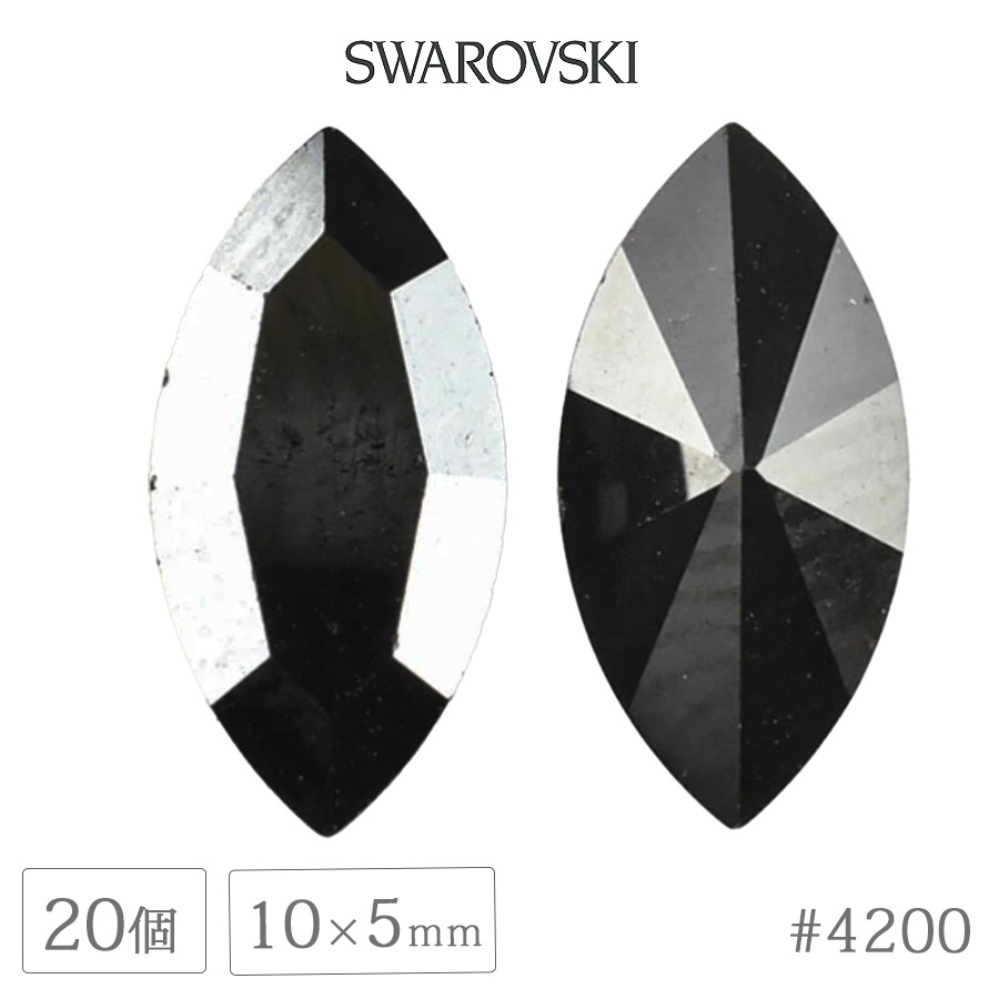 �ڤޤȤ��㤤����ۥ�����ե����� ���ꥹ���� #4200 ����ե����� �ޡ����� �����åȥإޥ����� ��10��5mm 20�� ������ơ��� SWAROVSKI �ϥ�ɥᥤ�� ��� ���� �ӡ��� �ѡ��� ���饹 ���������꡼