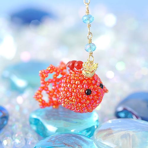 ひらひら☆コロ金魚・赤 【作家：しのはらみわ（Little”B