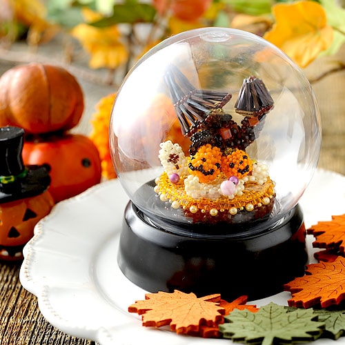 スノードーム～happy halloween～ 【ビーズマニア】 | アイテムで探す