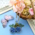 Pom-Poms���ͥå��쥹���֥롼  �ں�ȡ�����������atelier embellir�ˡ�