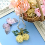 Pom-Poms���ͥå��쥹����������  �ں�ȡ�����������atelier embellir�ˡ�