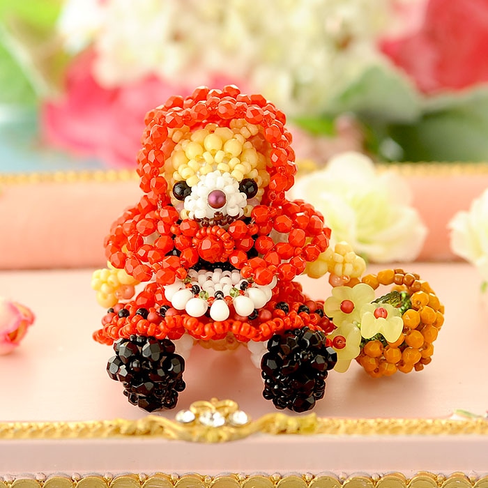 テディベアシリーズ～赤ずきんちゃん～ 【ビーズマニア】 | アイテムで