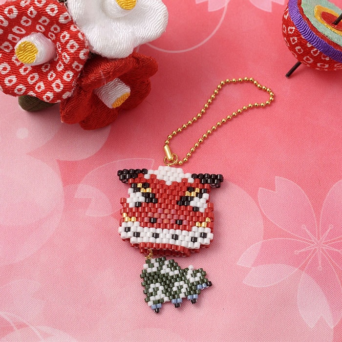 ビーズファクトリー ゆれる福々チャーム 縁起物キット～獅子舞～ BFK