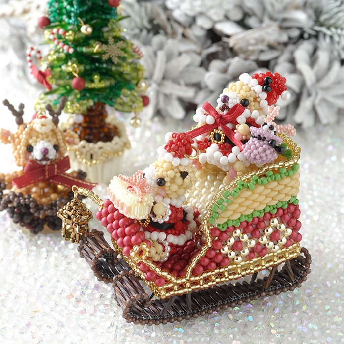 Babyギフト～クリスマス・楽しいソリ遊び～ 【ビーズマニア