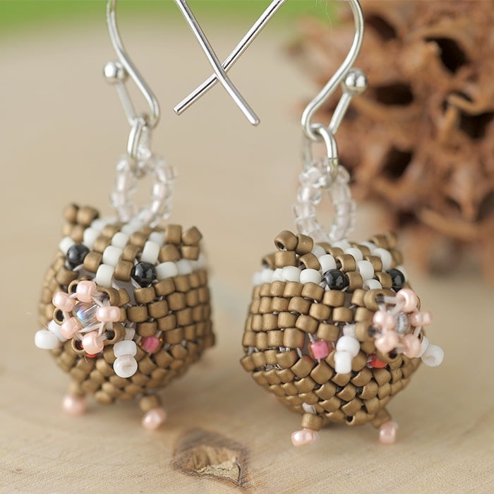 ミニミニウリ坊・ピアス 【作家：しのはらみわ（Little”B