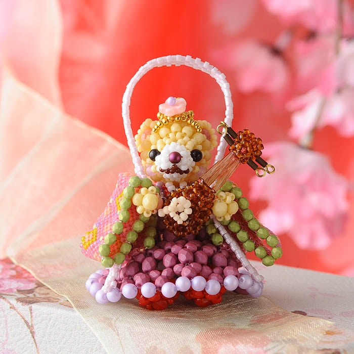 テディベアシリーズ～七福神・弁財天～ 【ビーズマニア】 | アイテムで